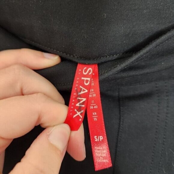 SPANX Black Jean-ish® Ankle Leggings - Picture 3 of 7